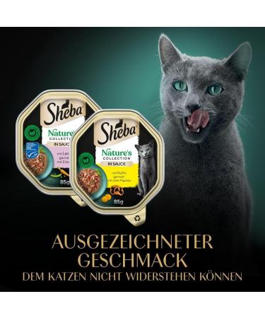 Sheba Nature's Collection in Sauce - 32 x 85g Finest Katznass Futter - MSC Certified - Premium Variety Pack (2.72 kg) - Buy Online on SooperMarket.com