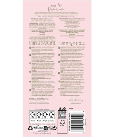 Baylis & Harding Royale Garden Rose Poppy & Vanilla Manicure Gift Set - Vegan Friendly - Buy Online on SooperMarket.com