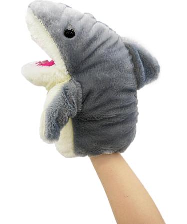 Lilizzhoumax Shark Hand Puppet Plush Toy - Interactive Role-Playing & Early Education Toy for Kids - Buy Online on SooperMarket.com