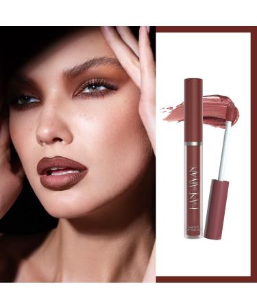 6pcs Nude Matte Liquid Lipstick Set - Waterproof Velvet Lip Gloss Makeup Kit for Women - Long-Lasting Labiales Mate 24 Horas (Set A) - Buy Online on SooperMarket.com