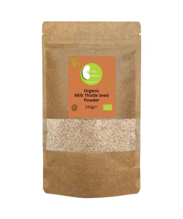 Organic Milk Thistle Seed Powder - Certified Organic - by Busy Beans Organic (250g)
