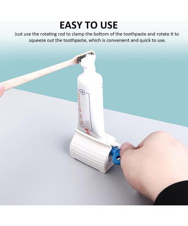 4-Piece Set of Toothpaste Squeezer Toothpaste Roller Squeezer Toothpaste Dispenser Tube Squeezer Toothpaste Press Toothpaste Holder Toothpaste Holder Cosmetic Oil Squeezer (Green Blue Red) - Buy Online on SooperMarket.com