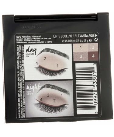 Revlon ColorStay Addictive Eye Shadow Quad - 3 Pack | Long-Lasting 16 Hour Wear - Buy Online on SooperMarket.com