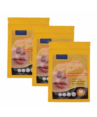 Jauarta 180pcs Mouth Blister Plaster Cold Sore Plaster Cold Sore Healing Hydrocolloid Lip Care Sticker
