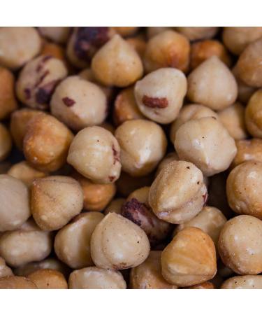 Holmquist Dry Roasted Hazelnuts | Sea Salt | Heart Healthy | Non-GMO | Gluten-Free | Kosher | Resealable | Keto-Friendly | 2 lb Bag - Buy Online on SooperMarket.com