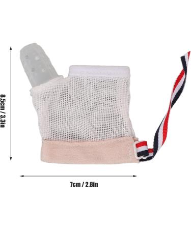 Buy Baby Anti-Sucking Gloves - Soft Mesh Silicone Breathable Protection for Toddlers | Stop Thumb Sucking & Finger Sobering - International Shipping Available - Buy Online on SooperMarket.com