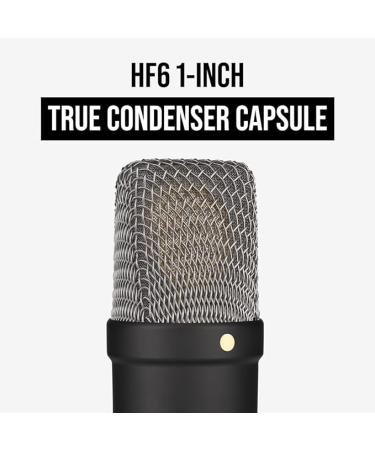 RÃDE NT1 Signature Series Condenser Microphone with SM6 Shockmount and Pop Filter - Black & Focusrite Scarlett Solo 3rd Gen USB Audio Interface - Buy Online on SooperMarket.com