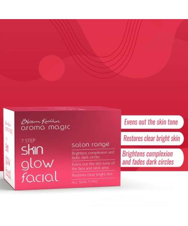 Aroma Magic Skin Glow Facial Kit - 7 Steps Skincare Set | Reduces Dark Circles & Removes Dead Skin for Radiant Skin - International Shipping Available - Buy Online on SooperMarket.com