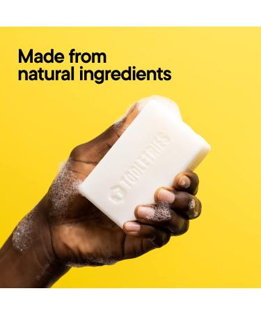Tooletries Noosa Beach Swell Soap Bar - Men's Refreshing & Moisturizing Wash Bar - Long-Lasting, Vegan, Natural Ingredients - 200g/7oz - Buy Online on SooperMarket.com