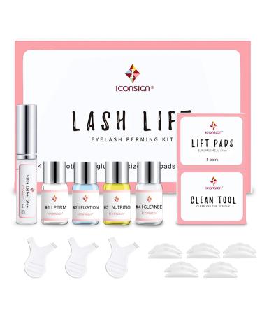 Bestauty Professional Lash Lift Kit Eyelash Perm Kit Tools for Lash Lifting Eyelash Extensions and Curling Semi-Permanent Curling Perming Wave Suitable for Home Salon