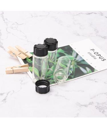10ml Glass Vials - Transparent Colorless Pack of 10 - Ideal for DIY Crafts & Storage | International Shipping Available - Buy Online on SooperMarket.com