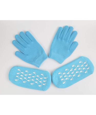 Gloves Moisture Socks Gel Socks Spa Socks Hand Sky Blue - Buy Online on SooperMarket.com