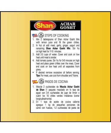 Shan Achar Gosht Curry Mix 50G - Buy Online on SooperMarket.com