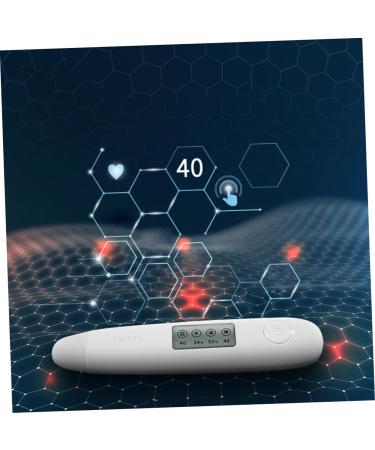 HAPINARY 1pc Skin Tester Facial for Women High Frequency Cosmetic Instrument Lcd Digital Skin Tester Skin Analyzer Monitor Face Care Tester Sensor White Travel Precision - Buy Online on SooperMarket.com