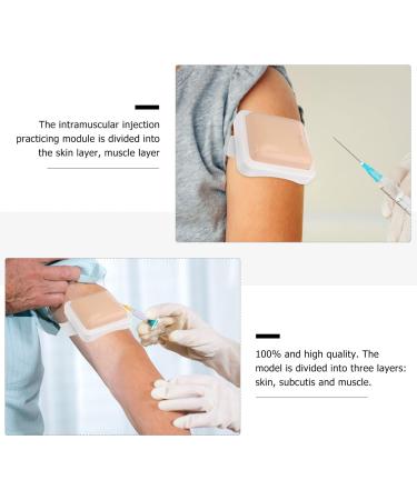 Intramuscular Injection Practice Pad with Arm Straps for Nurse Training - Buy Online on SooperMarket.com