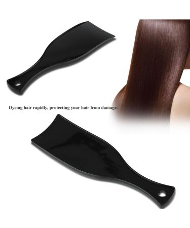 Professional Hair Coloring Board & Anti-Static Brush Comb - Black Plastic Highlights Tool for Mixing & Application - Buy Online on SooperMarket.com