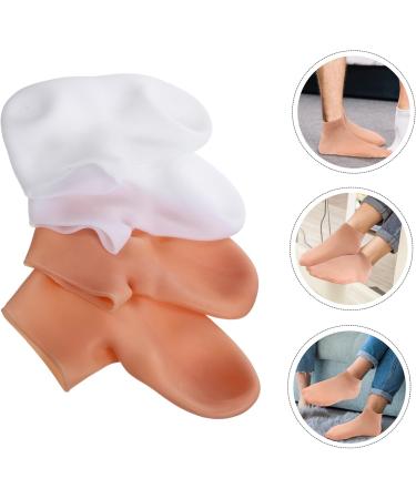 FOMIYES 2 Pairs Exfoliating Moisturizing Socks Sebs Women's Spa Nursing Cover - Buy Online on SooperMarket.com