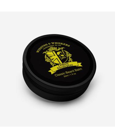 Premium Beard Balm for Men | Natural Beard Conditioner & Moisturizer | Lemon Eucalyptus Beard Wax & Styling Balm - Buy Online on SooperMarket.com