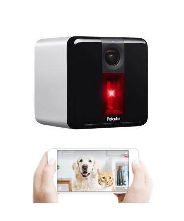 Petcube 2017 Item Play Smart Pet Camera with Interactive Laser Toy. Remote Dog/Cat Monitoring with HD 1080p Video, Two-Way Audio, Night Vision, Sound/Motion Alerts. App-Enabled Pet and Home Safety
