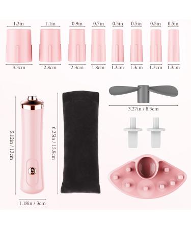 Buy Glue Shaker for Eyelash Extensions - Essential Tool for Lash & Nail Supplies - Pink 2 Connectors & 8 Caliber - Buy Online on SooperMarket.com