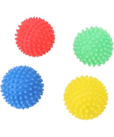 Eco-Friendly Silicone Dryer Balls - Reduce Drying Time Reusable 4 PCS (Red Yellow Blue Green) for Apartments - International Shipping - Buy Online on SooperMarket.com