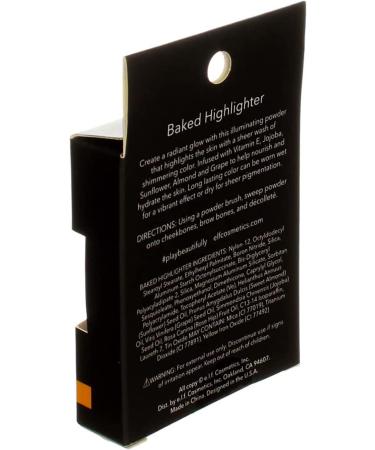E.L.F. Baked Highlighter Apricot Glow | Radiant Finish | 0.17 oz (5 g) - Buy Online on SooperMarket.com