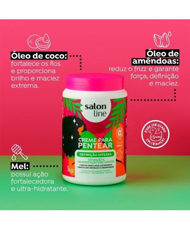 Salon Line Treatment Collection - Intense Definition Combing Cream 1000g - Buy Online on SooperMarket.com
