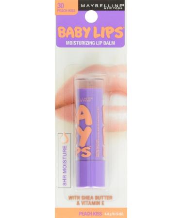 Maybelline Baby Lips Moisturizing Lip Balm Peach Kiss 0.15 Oz - Pack of 1 - Buy Online on SooperMarket.com