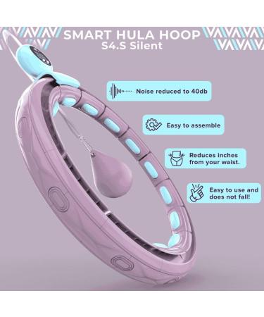 Swiss Activa+ Infinity Hoop Smart Weighted Hula Hoop | Exercise Equipment for Women | S4.S Purple Blue - Buy Online on SooperMarket.com