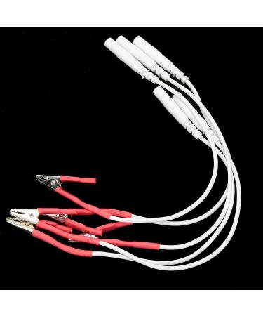 20pcs TENS Wire Cable Clip Electrode Wires for TENS Unit Physiotherapy Machine - Buy Online on SooperMarket.com