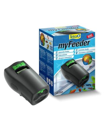 Tetra My Feeder For Automatic Feeding With Digital Display 20 Mk Black Automatic Digital Reliable