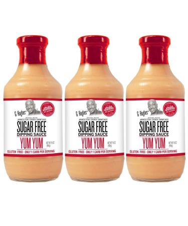 G Hughes Sugar Free Yum Yum Sauce (3 Pack) 1 Pound (Pack of 3)