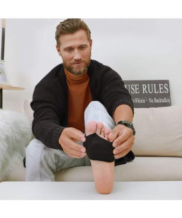 Metatarsal Sleeve Pads Ball of Foot Cushions with Soft Gel Fabric Forefoot Compression Socks Half Forefoot Sleeves Great for Metatarsal and Forefoot Pain Relief for Men and Women. - Buy Online on SooperMarket.com