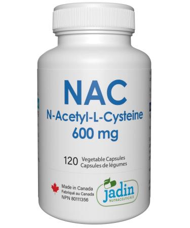 NAC (N-Acetyl-L-Cysteine) 600 mg 120 Vegetable Capsules