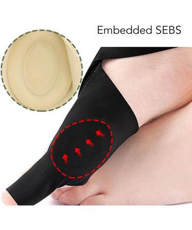 Ballenzeh Corrector SEBSE GLATTUNGSGURT - Bale Toe Belt for Day & Night Use | Orthotics for Right Big Toe - Buy Online on SooperMarket.com