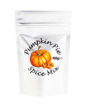 100g Pumpkin Pie Spice Mix Pumpkin Spice Mix: Blend of Cinnamon Nutmeg Ginger & Cloves. Ideal for Autumn baking Pumpkin Latte Cookies and Soups. Cooking with children.