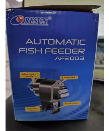 Podazz Aquarium Fish Feeder Vacation Aquarium Automatic Fish Food Dispenser Tank Feeder Timer Auto Feeders for Holiday Vacation Fish Dispenser (AF-2003D) AF-2003D Black - Buy Online on SooperMarket.com