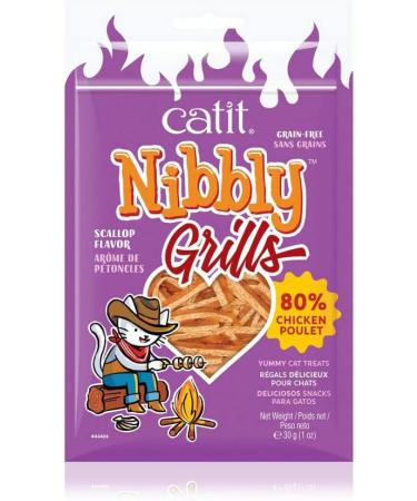 Catit Nibbly Jerky Chicken and Fish Recipe + Catit Nibbly Grills Chicken and Scallop Recipe (1 oz each) Chicken and Fish + Chicken and Scallop - Buy Online on SooperMarket.com