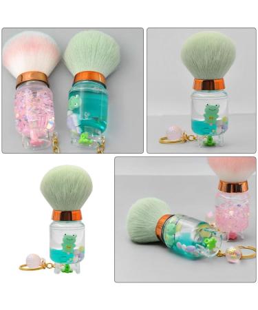 FOMIYES Powder Brush Women Blush Brush Face Makeup Brush Portable Nail Dust Brush Precision Highlighter Brush Travel Facial Makeup Blush Brush Green - Buy Online on SooperMarket.com