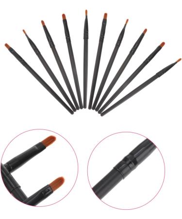 Healeved 30 Pcs Nose Shadow Brush Makeup Concealer Brush Eye Makeup Applicator Artificial Fiber Black - Buy Online on SooperMarket.com