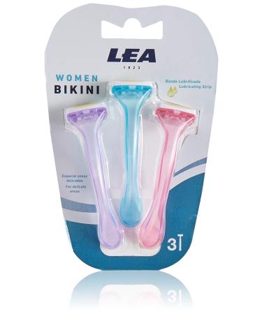 LEA WOMAN BIKINI disposable razor SET 3 pz