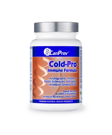 CanPrev Cold-Pro Immune Formula | 90 v-caps | Immune Health System Formula l With Vitamin c & Zinc