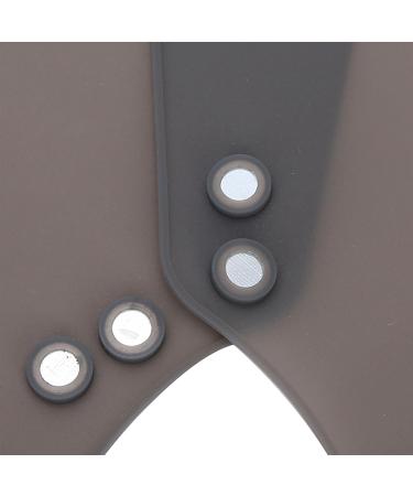 LIZEALUCKY Cutting Collar Silicone Waterproof Neck Wrap Guard for Haircut Professional Hairdressing Tool Hair Cutting Dyeing Pad Guide for Salon Stylist Home Use (Gray) - Buy Online on SooperMarket.com