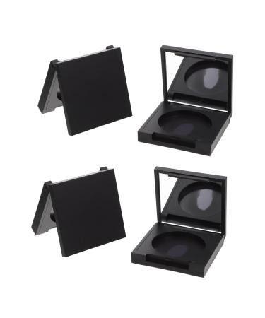 WOFASHPURET 4pcs Blush Box Eyeshadow Box Eyeshadow Cases Cosmetic Cases for Traveling Makeup Containers Plastic