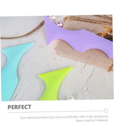 NOLITOY 2pcs Heated Lash Curler Eyeshadow Beauty Kit Mascara Drawing Aid Tool Mascara Guard Makeup Tools Arc 15x5.7cm - Buy Online on SooperMarket.com