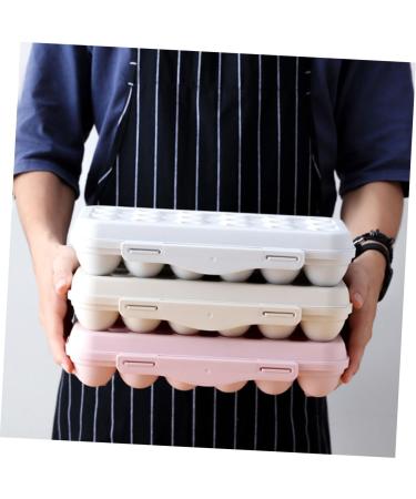 Hemoton Box Outdoor Egg Carton Eggs Vintage Refrigerator Wear-resistant Egg Organizer Household Egg Rack - Buy Online on SooperMarket.com