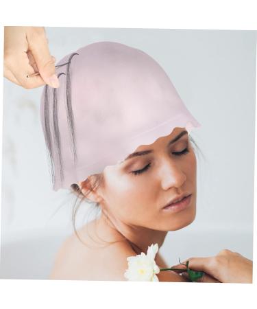 Healeved Silicone Highlighter Cap Hair Dyeing Coloring Hat Salon Silicone Cap Silicone Hair Highlighting Caps Hair Dyeing Hat for Salon Barber Supply Silicone Hair Coloring Hat Dye Caps - Buy Online on SooperMarket.com
