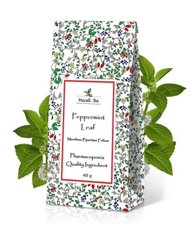 Peppermint Herbal Natural Premium Loose Leaf Tea 40g Menthae Piperitae Folium