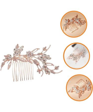 Mikinona Bridal Comb Wedding Hair Comb Bride Hair Comb Rhinestone Hair Comb Crystal Hair Comb Bridesmaid Hair Comb Wedding Hair Accessory Bridal Hair Comb - Buy Online on SooperMarket.com