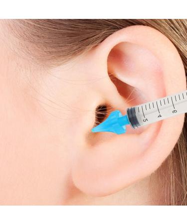 Ear Wax Removal Kit - Practical Home Ear Irrigation System with Flusher, Cleaner Syringe & Tips - Ideal for Adults & Salon Use - White - Buy Online on SooperMarket.com